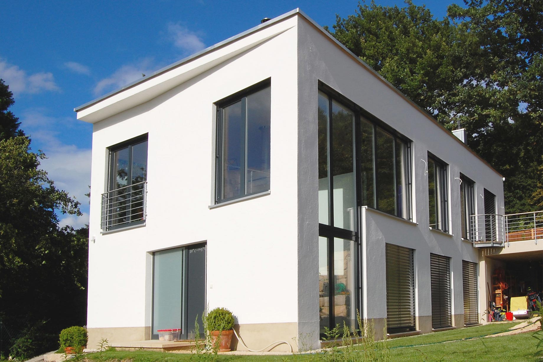 Wohnhaus auf kleinem Grundstück