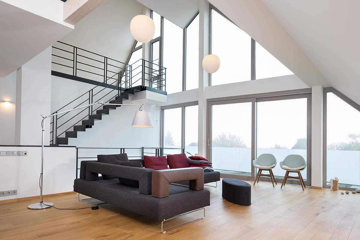 Wohnhaus mit Loft-Charakterh